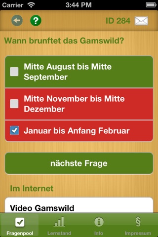 Jagdprüfung Brandenburg screenshot 2