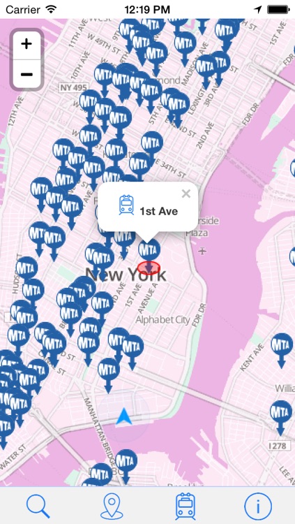 New York Subway - Offline Map of Transports screenshot-3