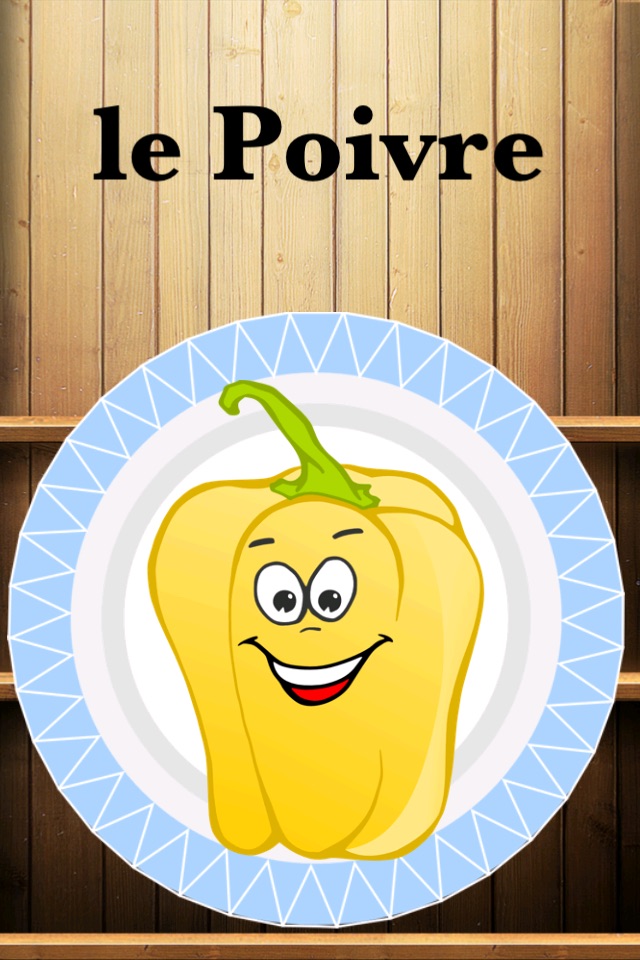Vegs and Fruits: free educational game for kids - have fun and learn languages screenshot 4