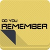 Do You Remember Game