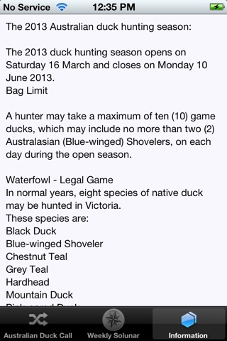 Australian Duck Call screenshot 3