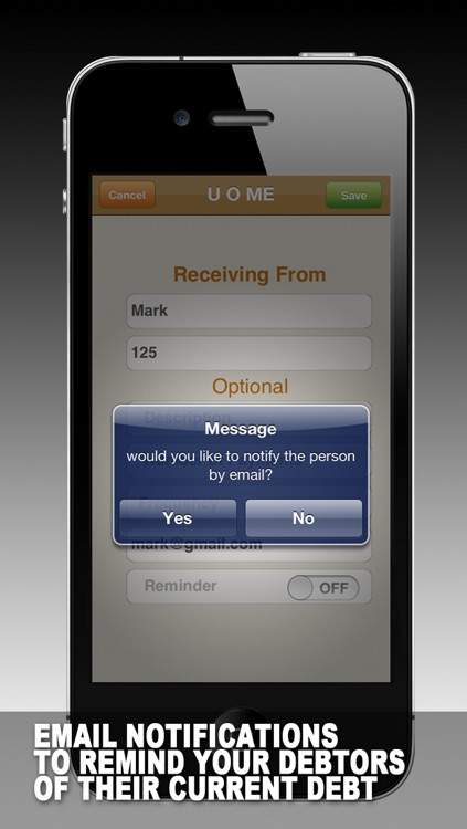 U O ME - notifications, reminders, backup screenshot-3