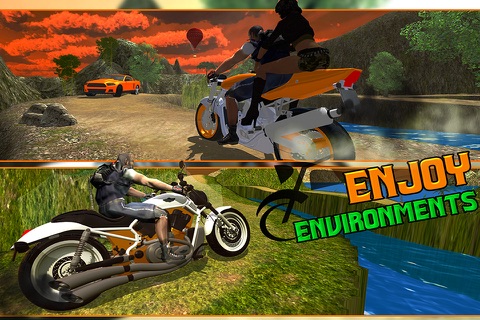 Off Road Tourist Motor-cycle Sim-ulator screenshot 4