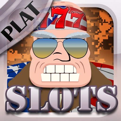 Slots Trigger Happy PLATINUM Casino Slot Machine - Win Modified, Futuristic and Golden Weapons in this Patriotic VIP Gun Heaven Icon