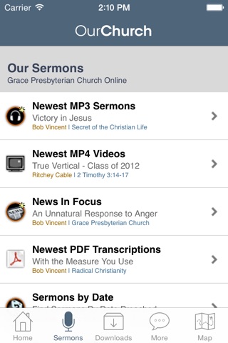 Sermons (Bob Vincent & Others) screenshot 2