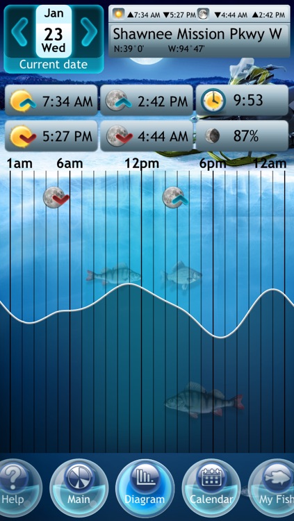 Winter Fishing Deluxe screenshot-0