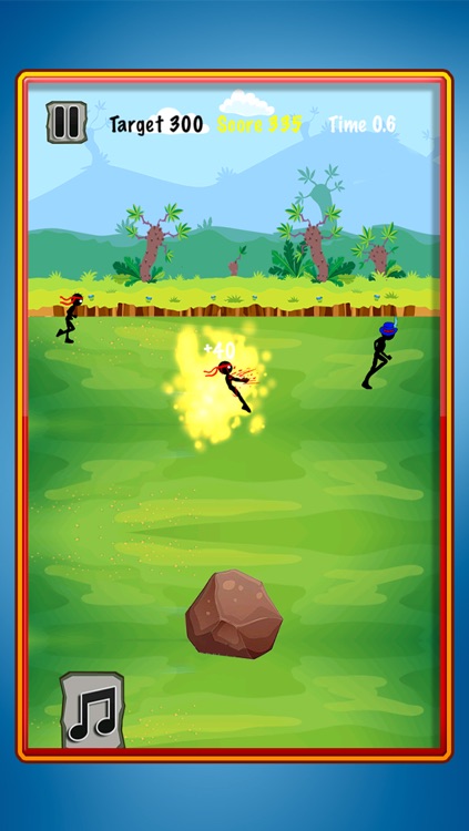 A Stick-man Under Firing Attack : Throw-ing Rocks and Launch-ing Missiles Adventure Pro Game for Kid-s, Teen-s and Adult-s