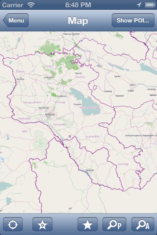 Armenia Offline Map - PLACE STARS screenshot 2