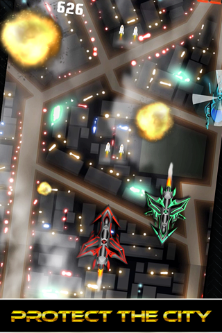 Attack Over Oz - Jet Fighter Battle Run Edition screenshot 2