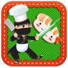 A Ninja Slice The Crazy Chief Kitchen Sushi Slicer & Chop 3D Game FREE