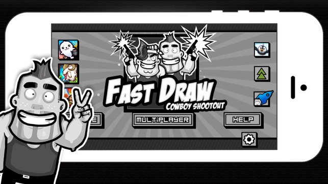 Fast Draw - Cowboy Shootout(圖1)-速報App