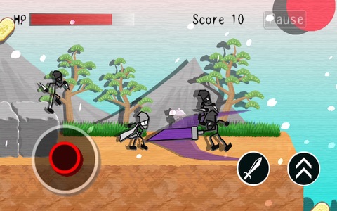 Ninja Samurai Combat-Warrior Fight:Classic Parkour Fighting Game screenshot 4