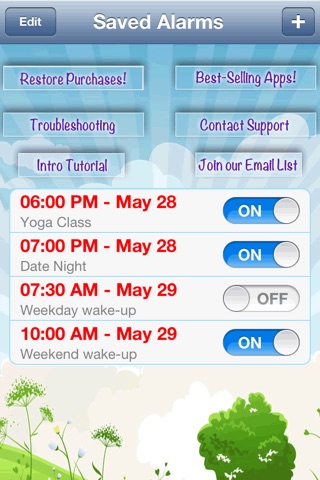 Gentle Alarm Clock screenshot 2