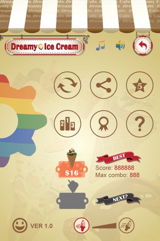 Dreamy Ice Cream $2048 & $4096 screenshot 3