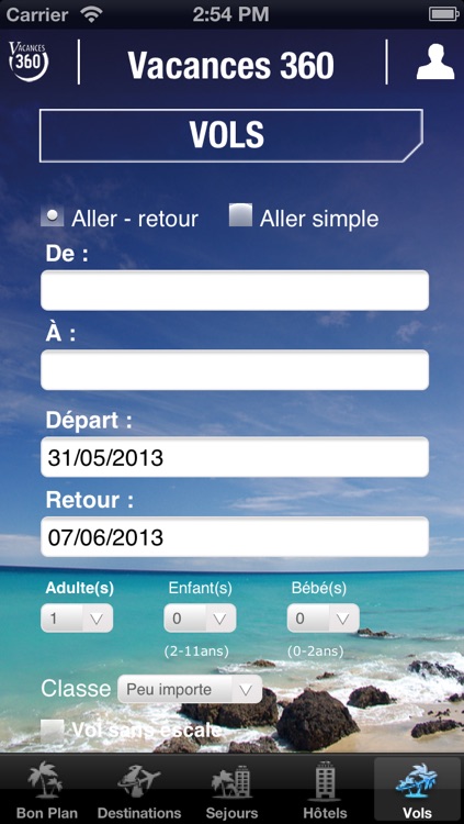 Vacances 360 - Bons plans voyages, séjours, hôtels et vols (promos, ventes flash, dernières minutes,...) screenshot-3