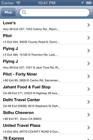 Truck Stops Finder screenshot 3
