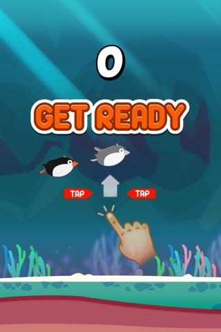 Arctic Penguin – Flapping in Water with Floating Ice screenshot 2