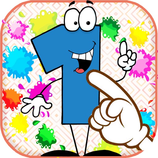 1-10 Number To Write : Educational Game For Kids Icon