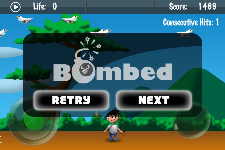 Bomber Dove Lite screenshot 3