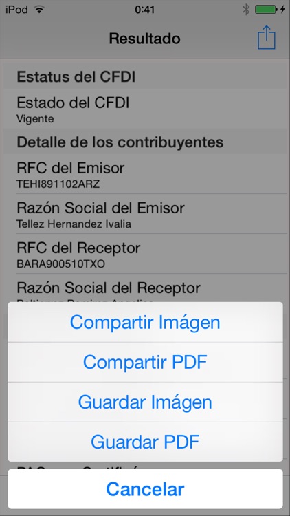 CFDI Validador Plus screenshot-3