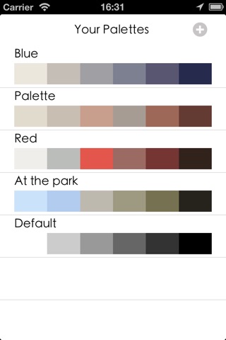 Your Palettes screenshot 3