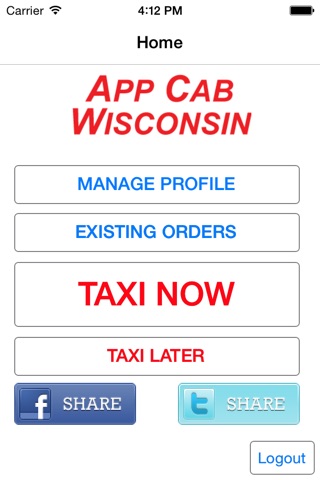 App Cab WISCONSIN screenshot 3