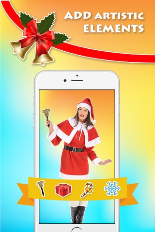 Christmas Photo Booth - Xmas Decorations Costume screenshot 3