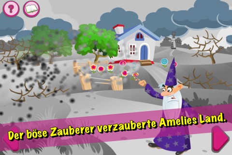 Abby the Good Witch and the evil wizard LITE screenshot 2