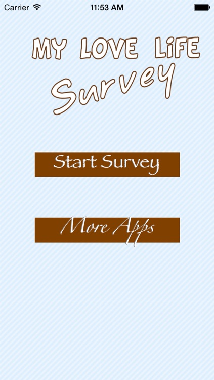 My Love Life Survey