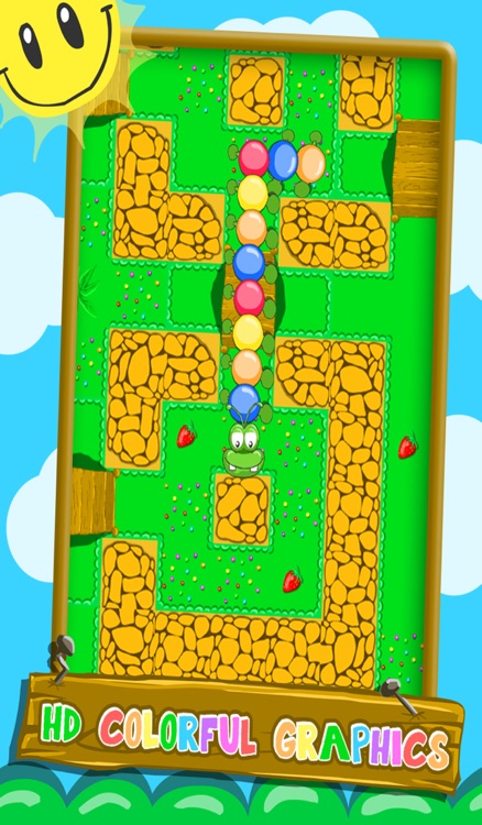 Bubbles Monster - Snake for Kids Lite screenshot-3