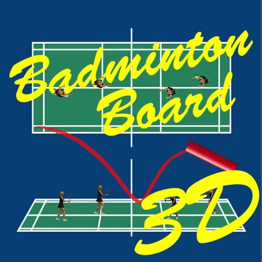 Badminton Board 3D icon