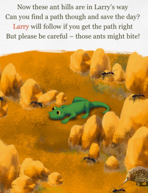 Lost Larry interactive story book - Wasabi Productions