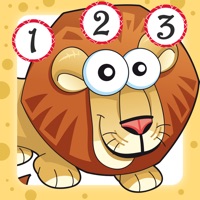 サバンナの動物！ 2-5歳の子供のためのゲーム：1月10日には、ジャングルの中でライオン、ゾウ、ワニ、カバ、シマウマ、サルやオウムと幼稚園、保育園や幼稚園では、サファリをカウント