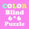 Are You Clever? Color Blind 6X6 Puzzle