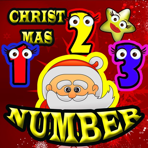 christmas counting 123-learn preschool addition math icon