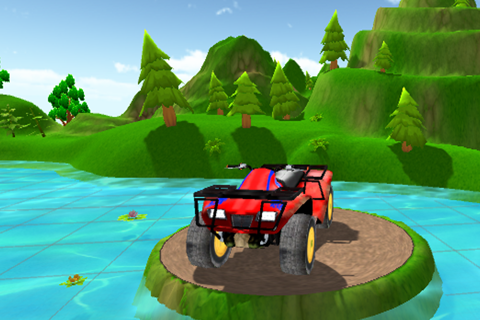 Cartoon Car Driving screenshot 4