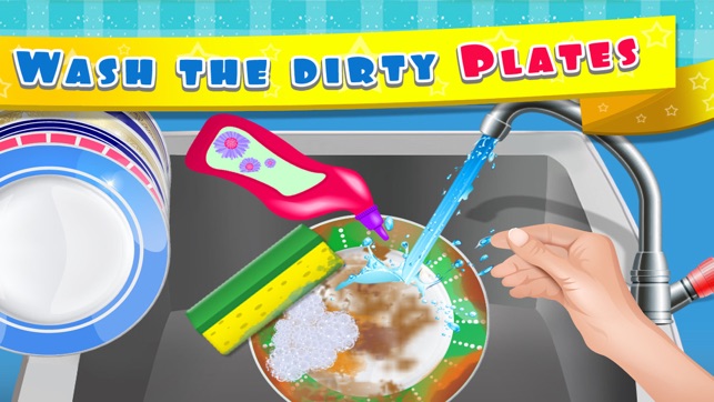 Kids Dish Washing and Cleaning Pro - Fun Kitchen Games for G(圖3)-速報App