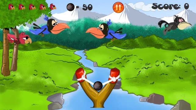 Catapult Bird Sling Shooter : A Fly Bubble Birdy Hunter Game(圖1)-速報App