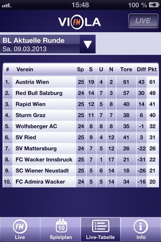 ViolaFM – das Fussballradio screenshot 4