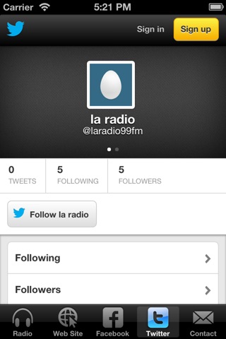 La Radio FM screenshot 2