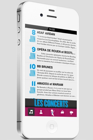 Concerts Region screenshot 3