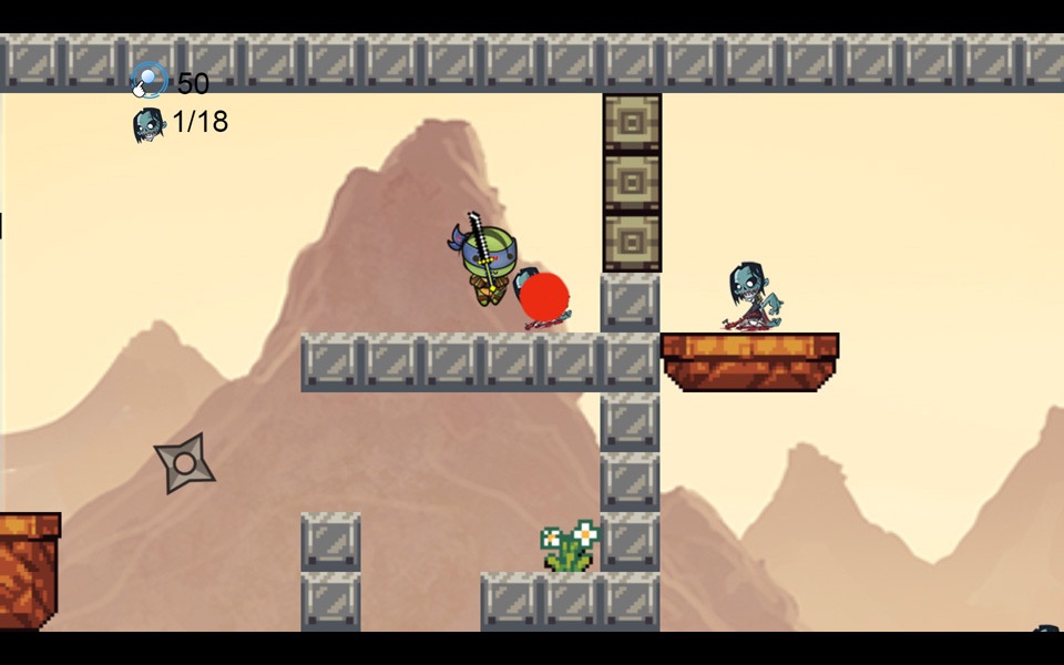 Turtle Ninja: Zombie Attack screenshot 4