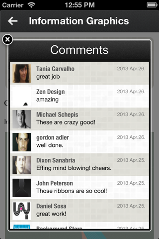 BeView, Powered by Behance screenshot 3