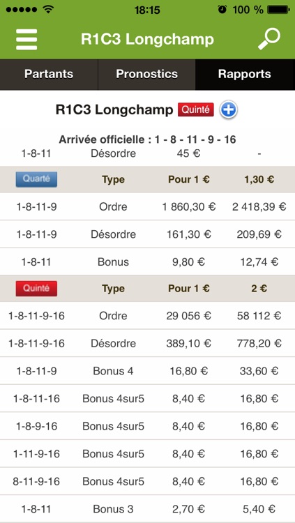 Zone-Turf : pronos et rapports screenshot-3