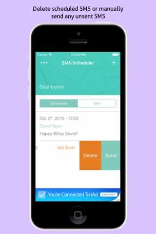SMS Scheduler - SMS Blaster screenshot 4