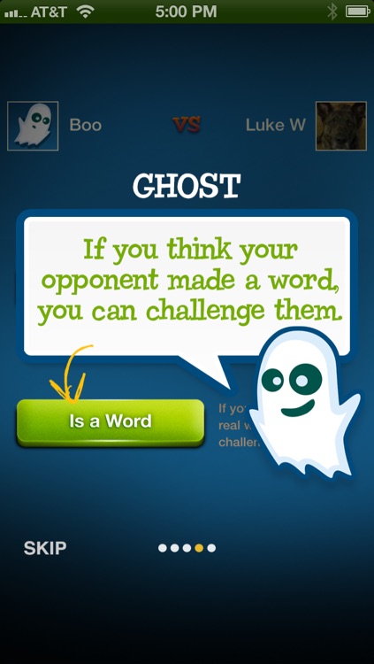 ghost app words