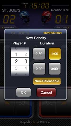 KeepScore Pro - Lacrosse Edition(圖2)-速報App
