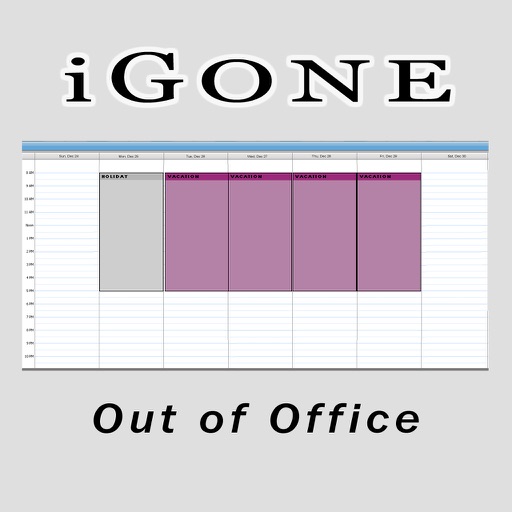 iGone Out of Office (Outlook Web Access) iOS App