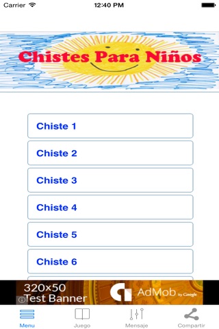 Chistes Graciosos Para Niños screenshot 2