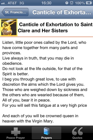 St. Francis of Assisi prayers screenshot 3